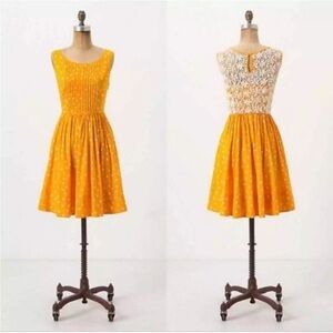 ANTHROPOLOGIE Moulinette Soures Melora Dress Sz 0
